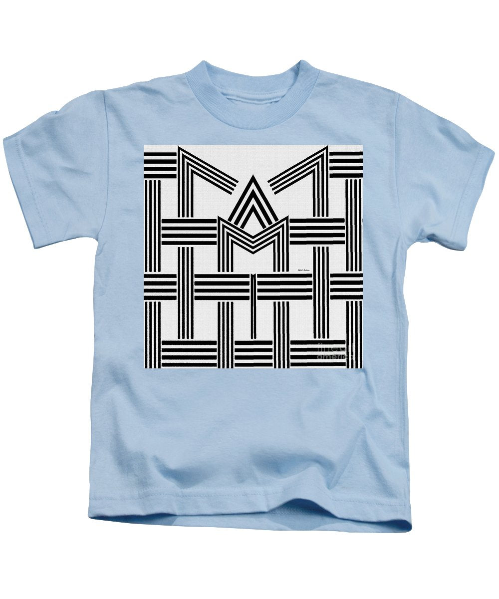 Noir et blanc M - T-shirt pour enfants