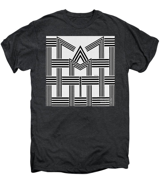 Black And White M - Men's Premium T-Shirt