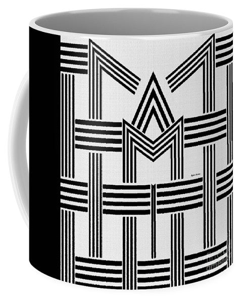 Black And White M - Mug