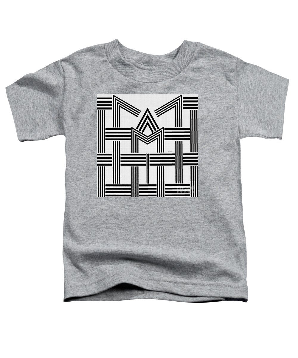 Black And White M - Toddler T-Shirt