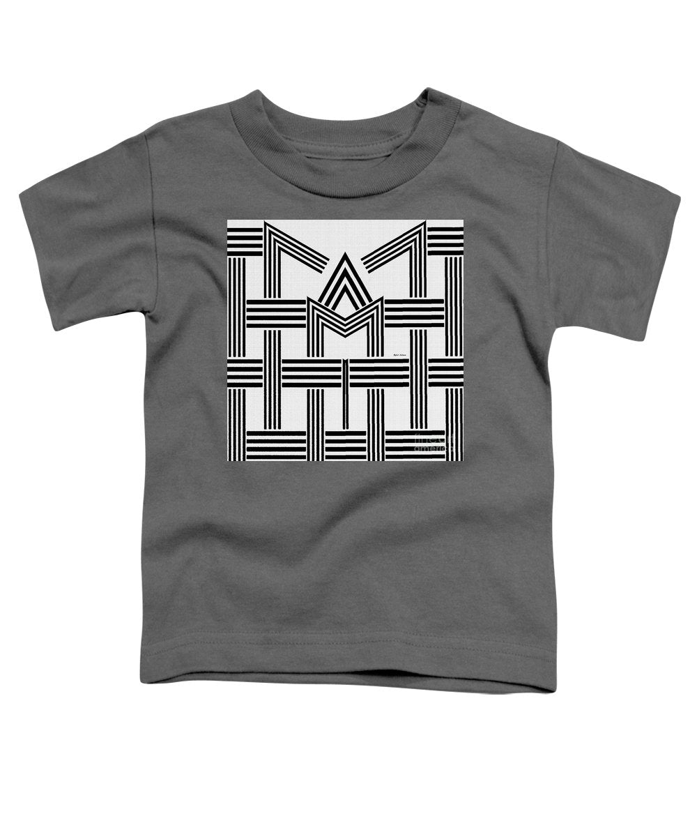 Black And White M - Toddler T-Shirt