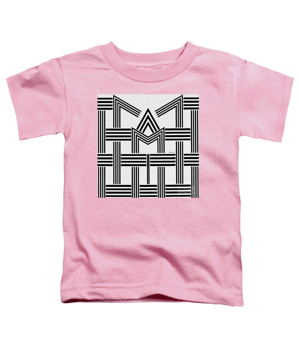 Black And White M - Toddler T-Shirt