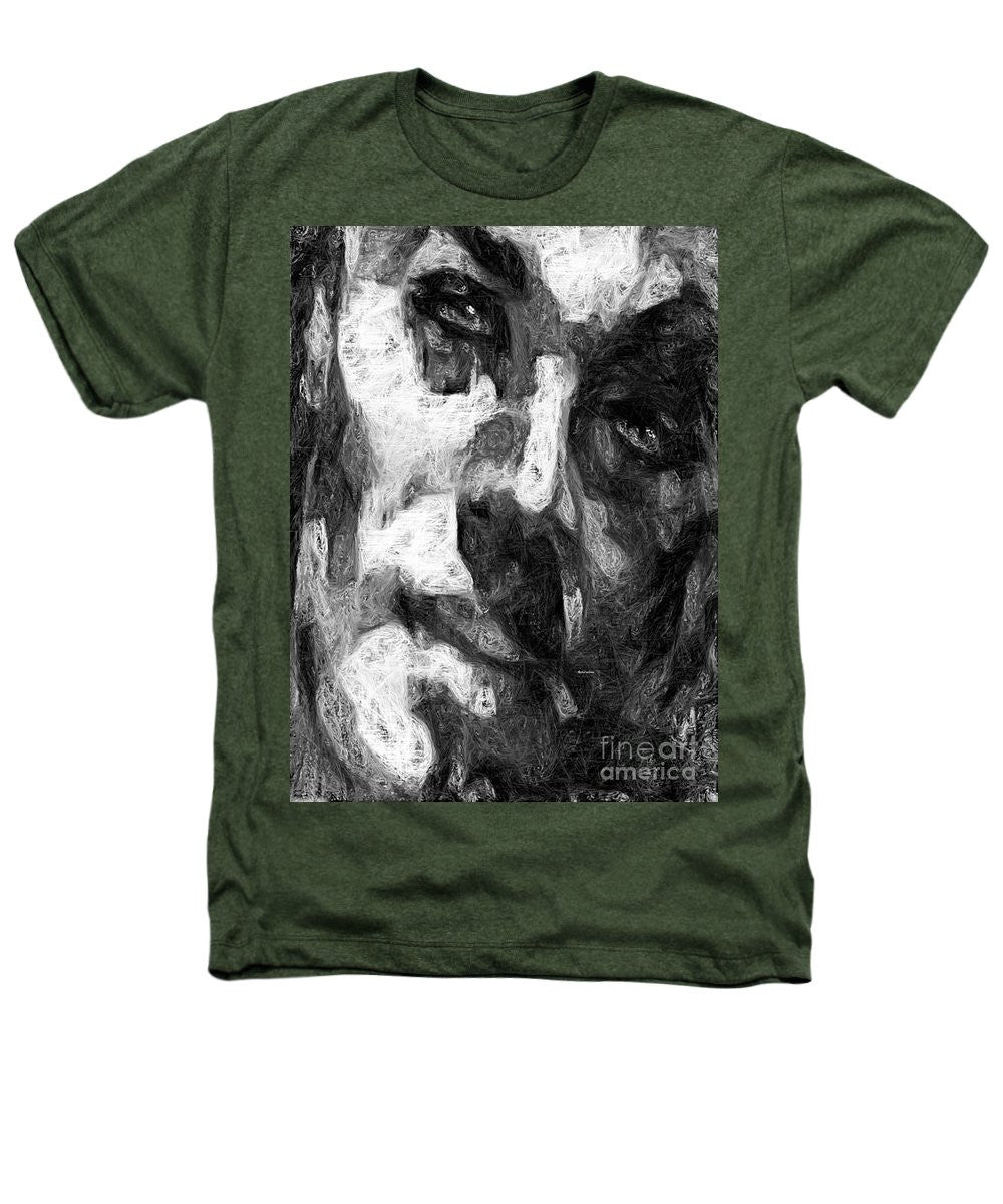 Heathers T-Shirt - Black And White Male Face