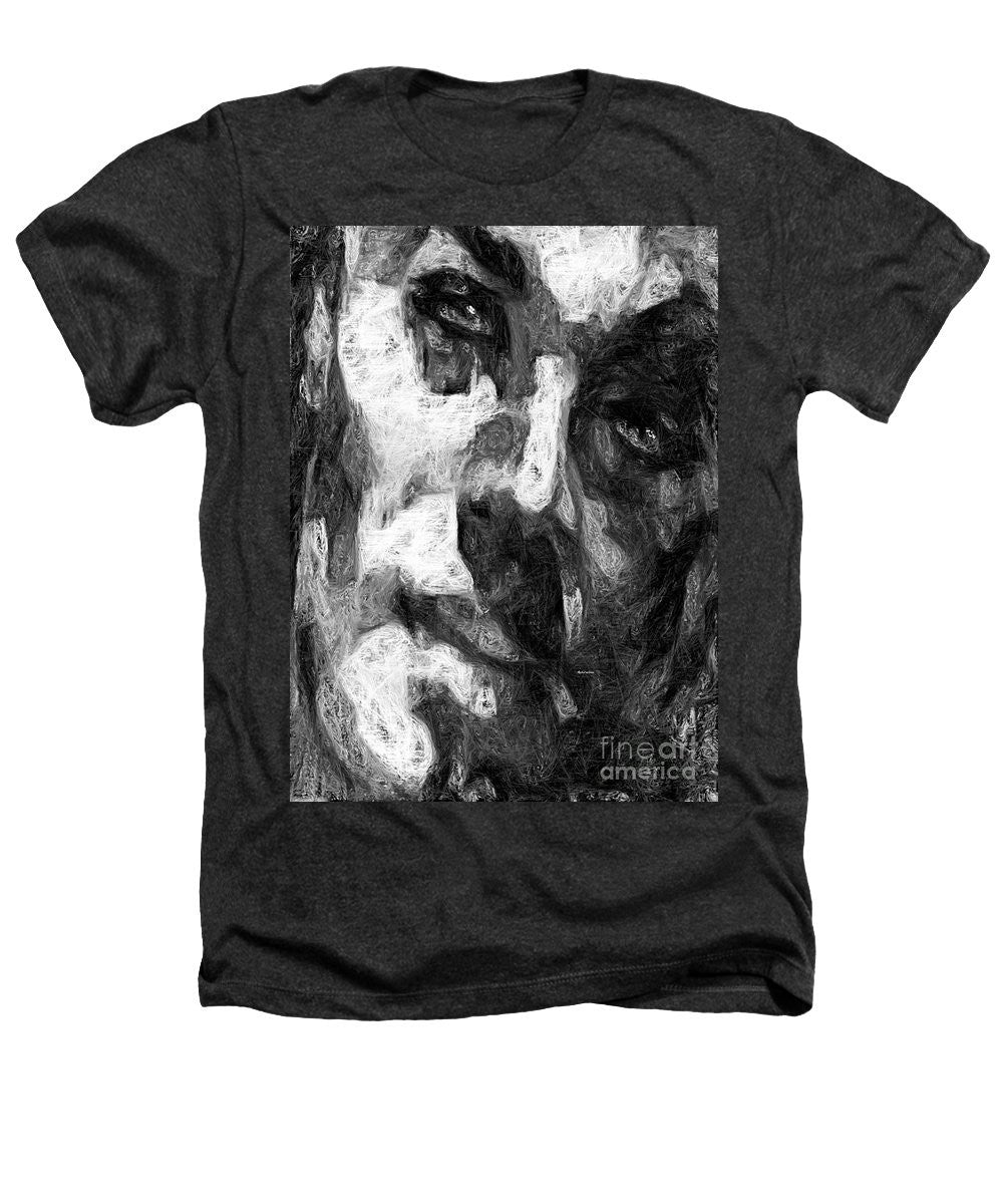 Heathers T-Shirt - Black And White Male Face