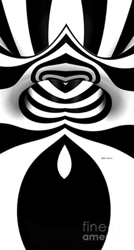 Art Print - Black And White Tunnel