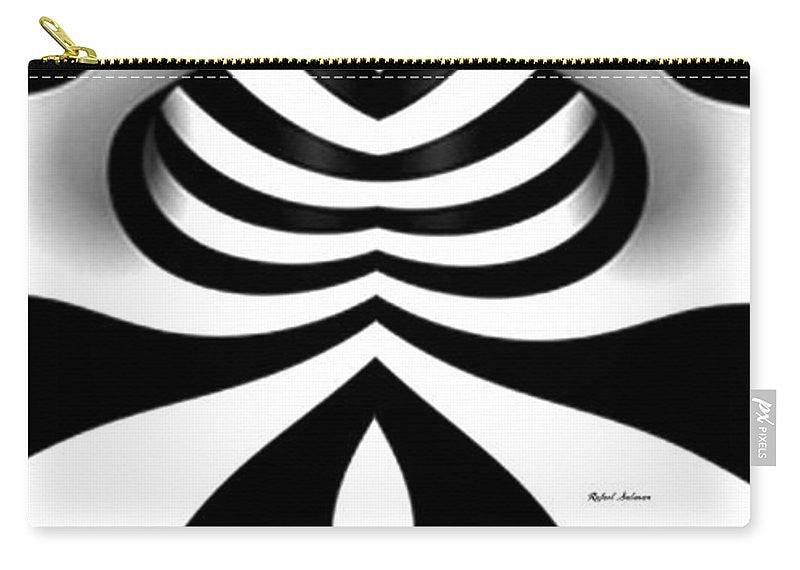 Carry-All Pouch - Black And White Tunnel