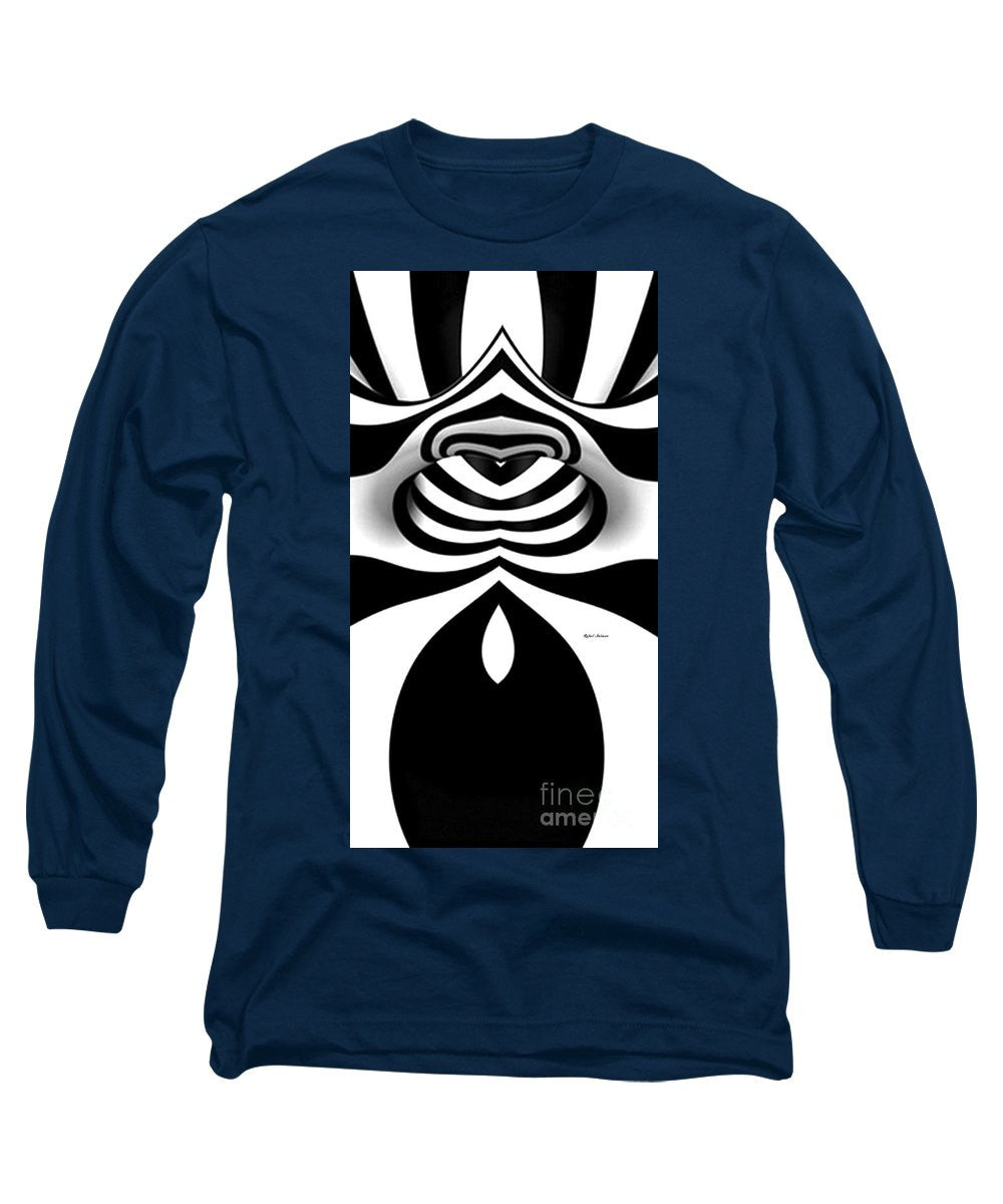Long Sleeve T-Shirt - Black And White Tunnel