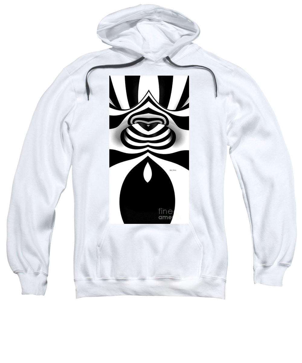 Sweatshirt - Black And White Tunnel