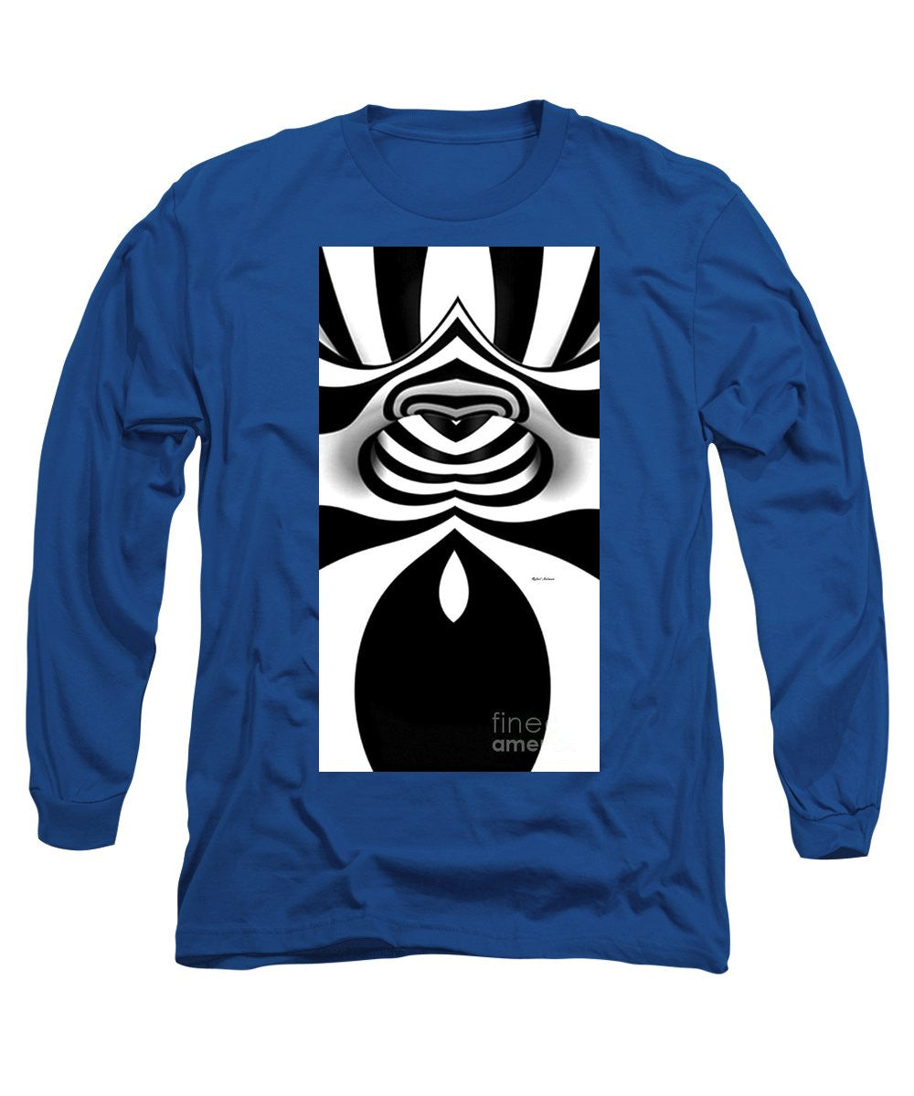 Long Sleeve T-Shirt - Black And White Tunnel