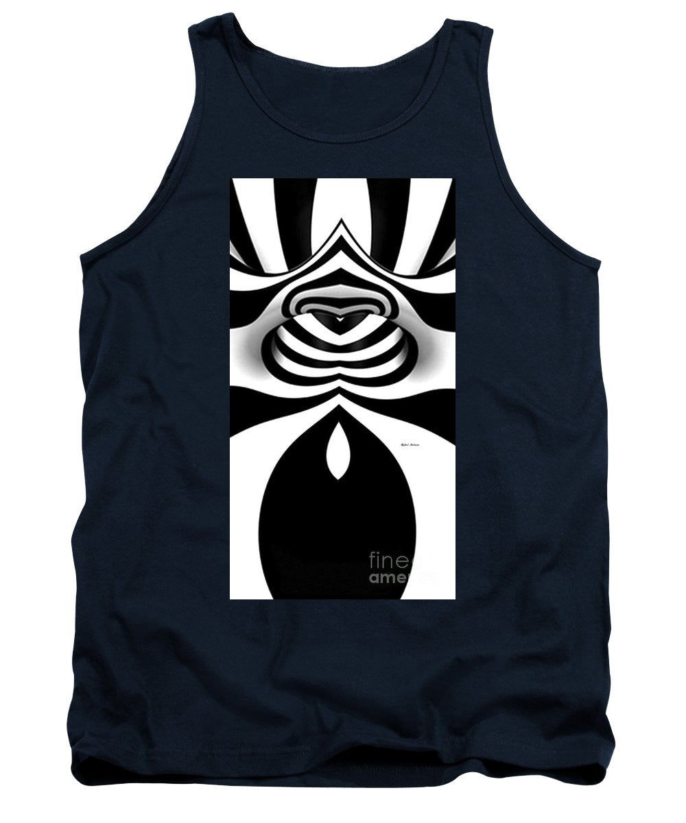 Tank Top - Black And White Tunnel