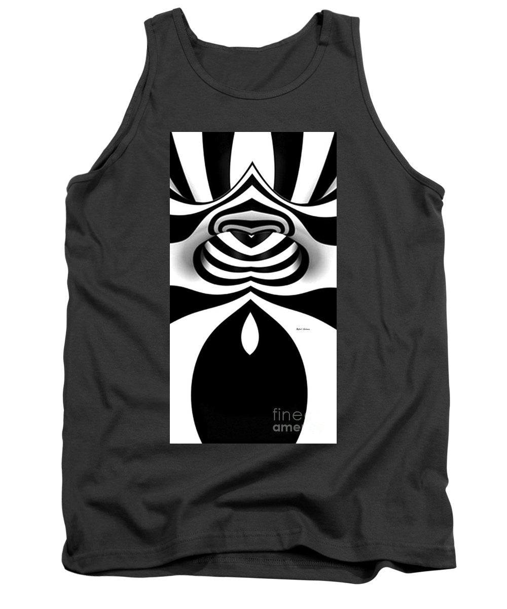 Tank Top - Black And White Tunnel