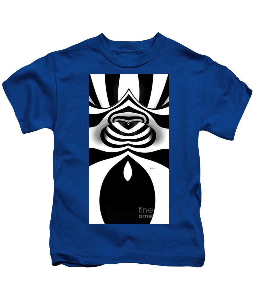 Kids T-Shirt - Black And White Tunnel