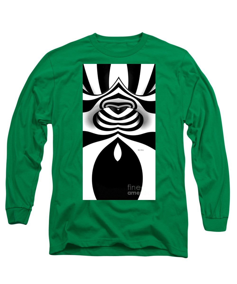 Long Sleeve T-Shirt - Black And White Tunnel