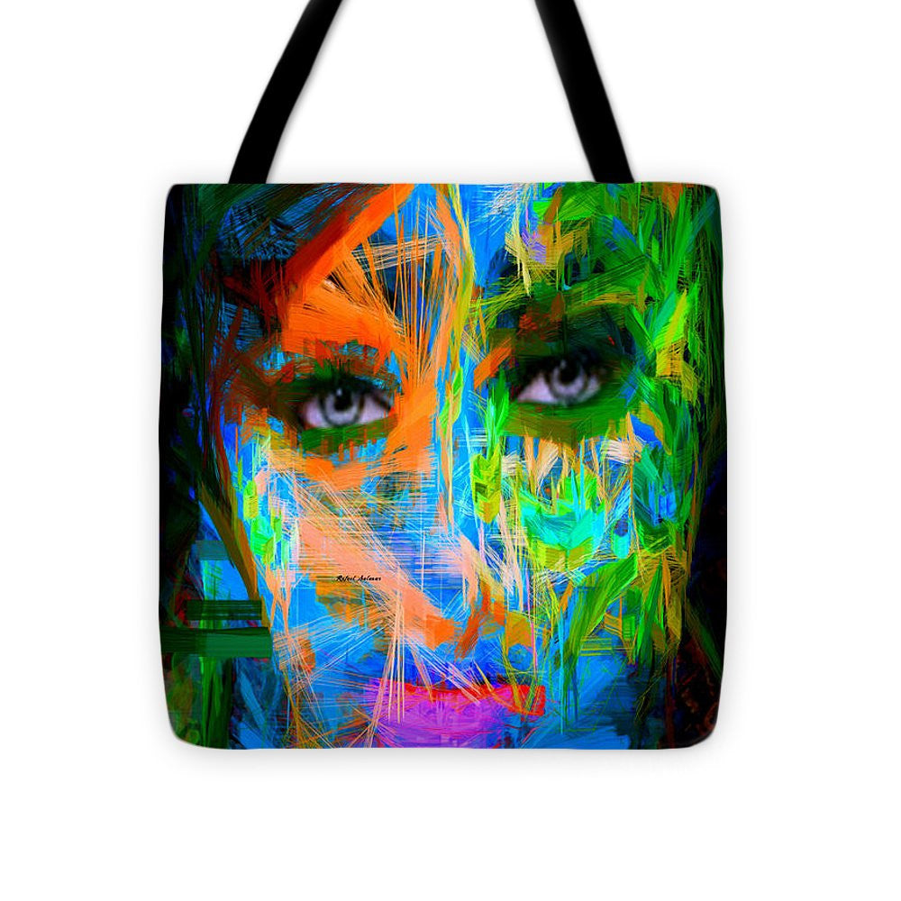 Tote Bag - Blue Bonnet Girl