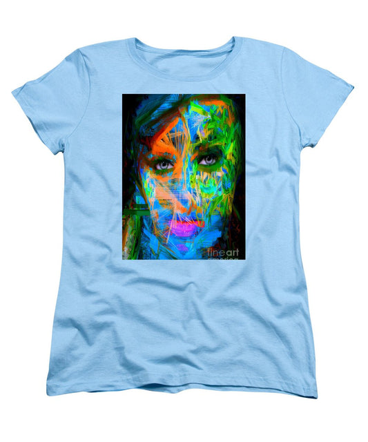 Women's T-Shirt (Standard Cut) - Blue Bonnet Girl