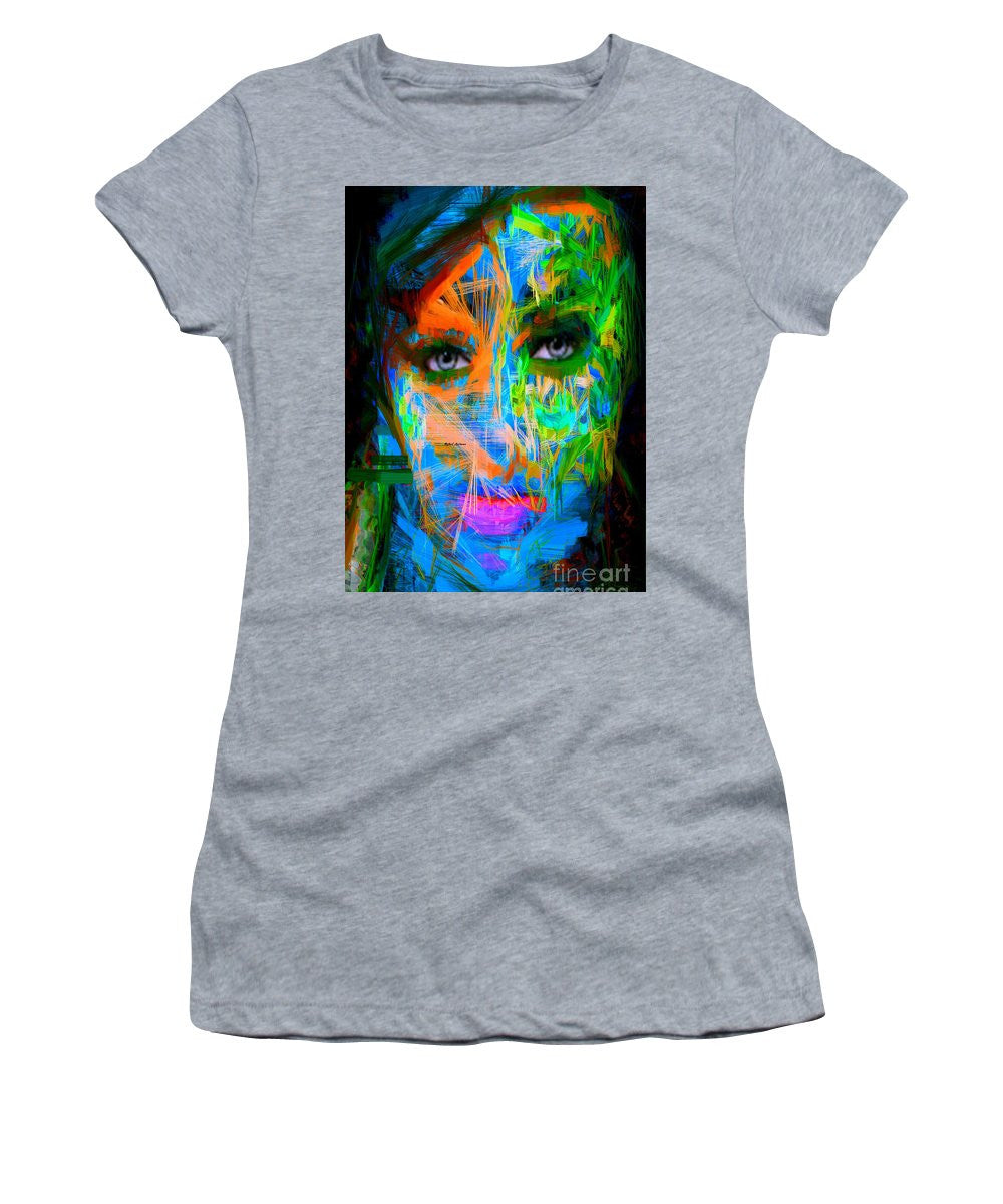 Women's T-Shirt (Junior Cut) - Blue Bonnet Girl