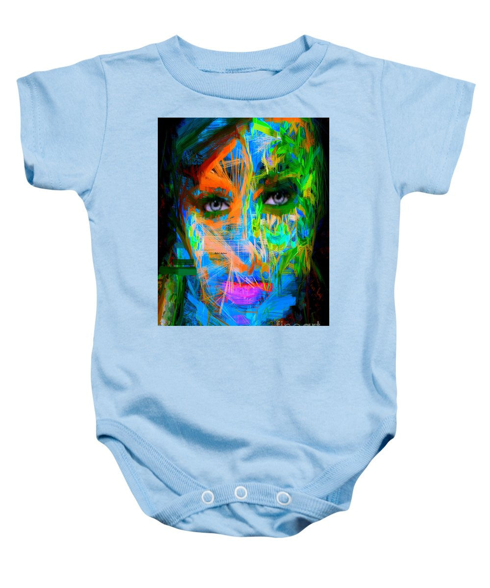 Baby Onesie - Blue Bonnet Girl