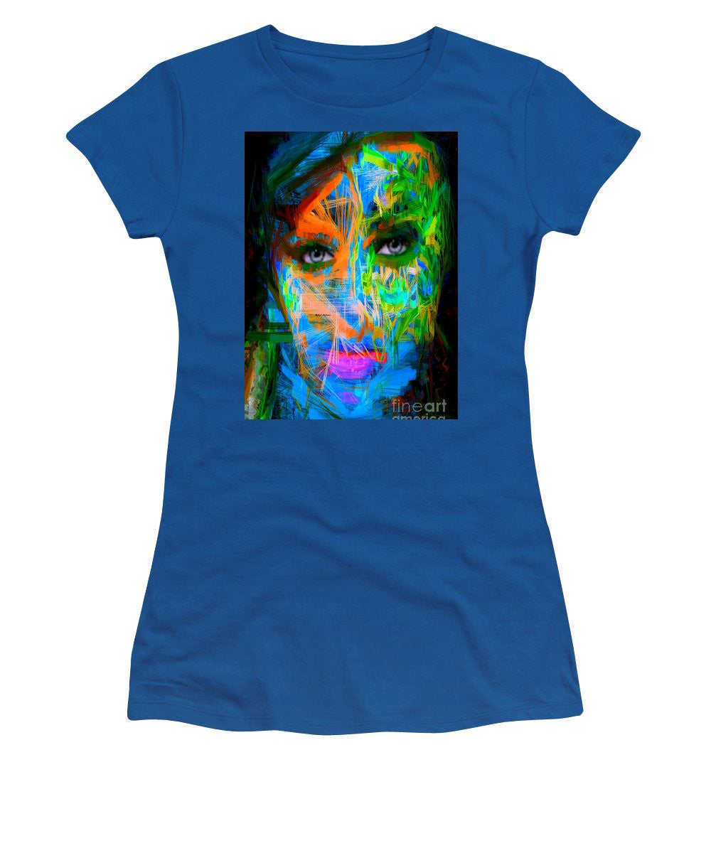 Women's T-Shirt (Junior Cut) - Blue Bonnet Girl