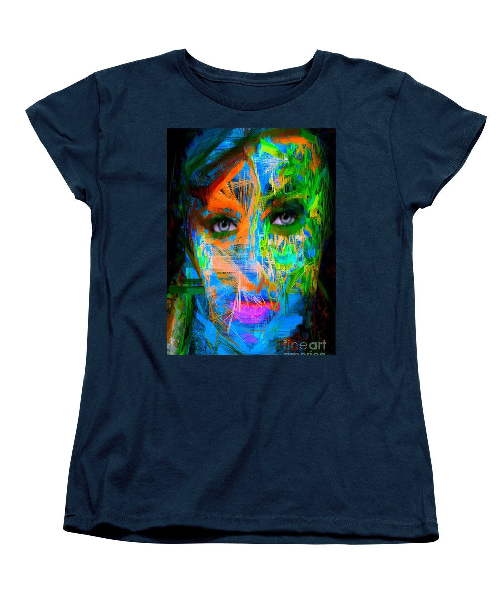 Women's T-Shirt (Standard Cut) - Blue Bonnet Girl