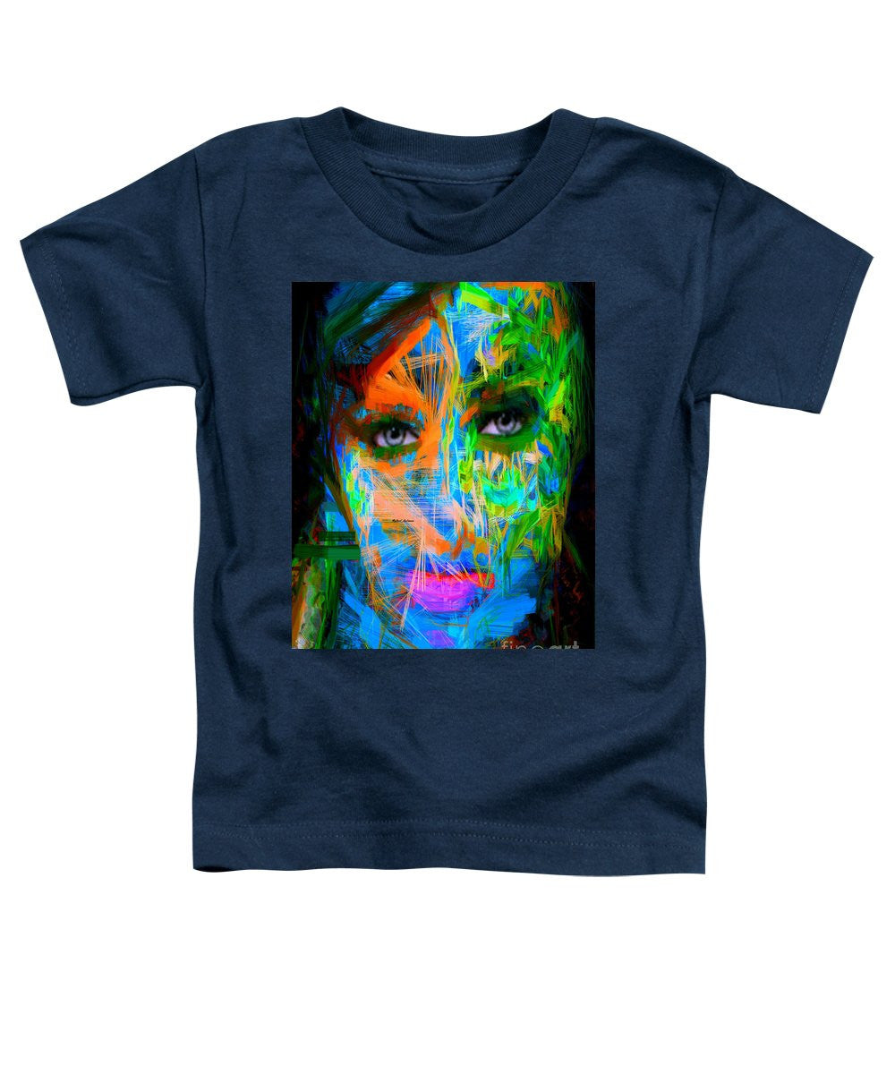 Toddler T-Shirt - Blue Bonnet Girl