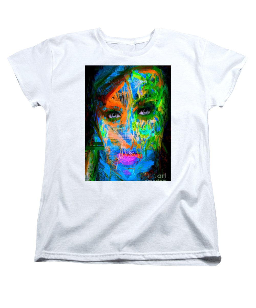 Women's T-Shirt (Standard Cut) - Blue Bonnet Girl