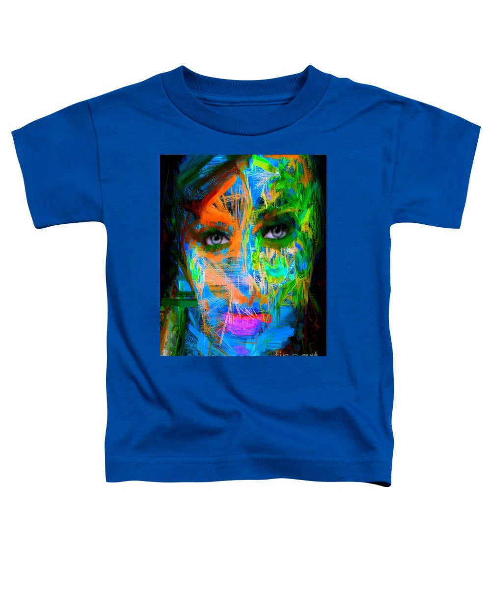 Toddler T-Shirt - Blue Bonnet Girl