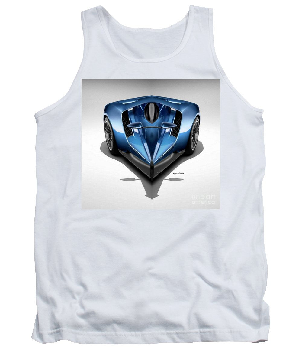 Tank Top - Blue Car 002