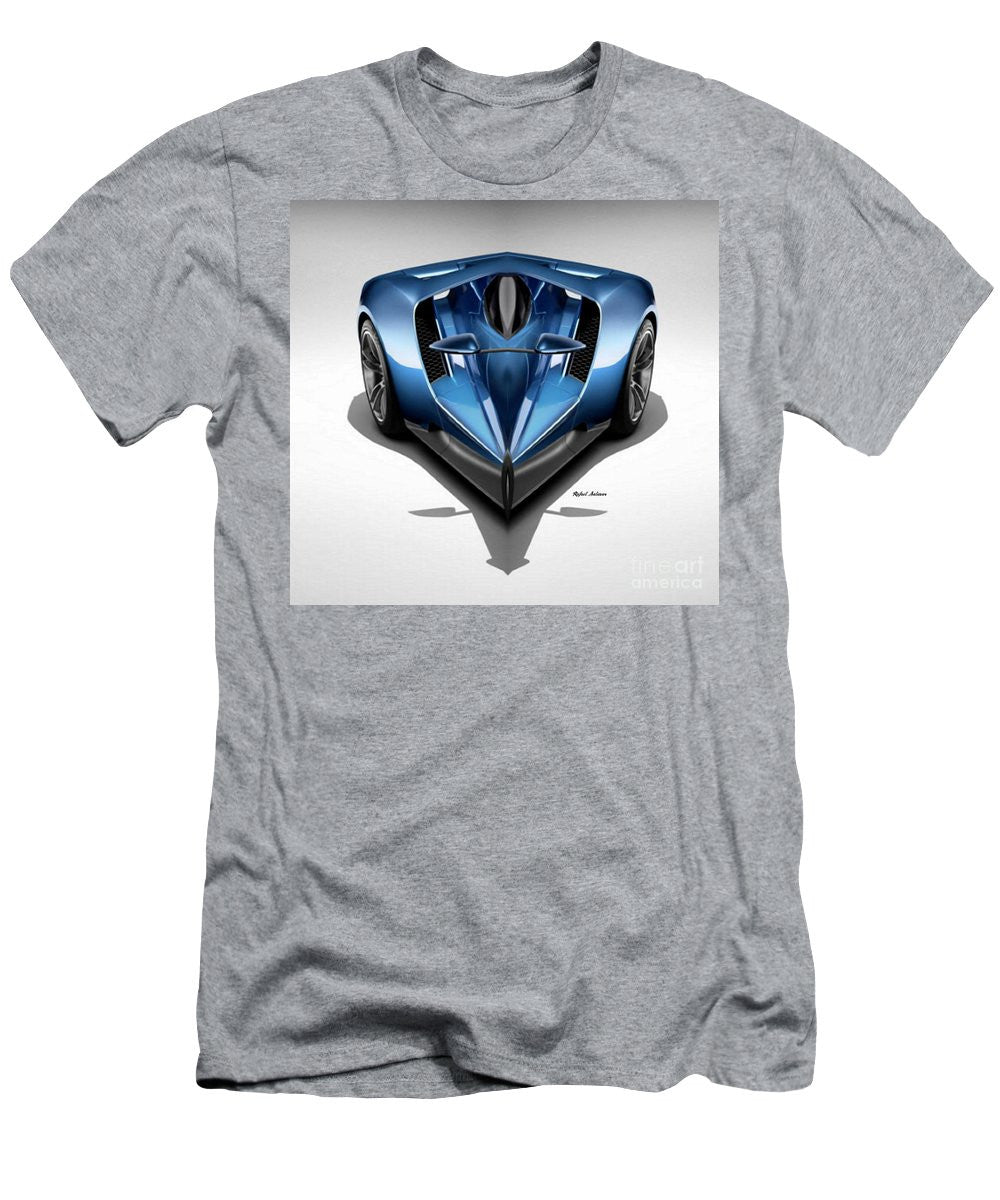 Men's T-Shirt (Slim Fit) - Blue Car 002