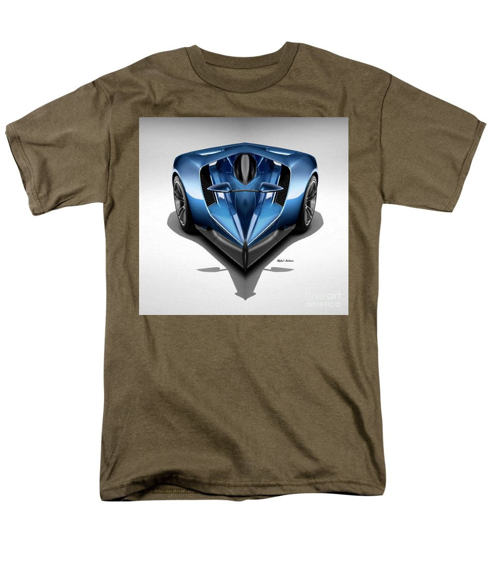 Men's T-Shirt  (Regular Fit) - Blue Car 002