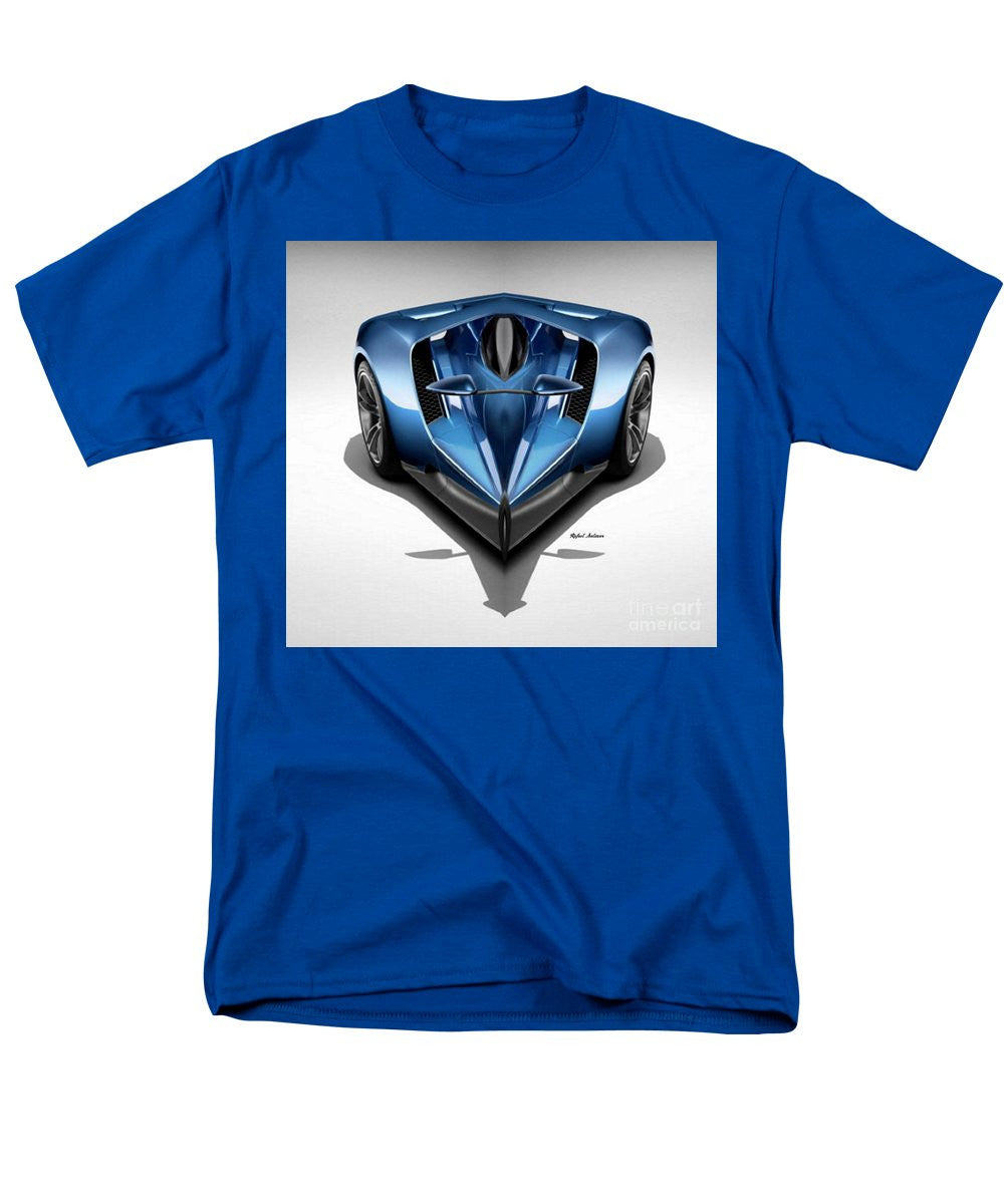 Men's T-Shirt  (Regular Fit) - Blue Car 002