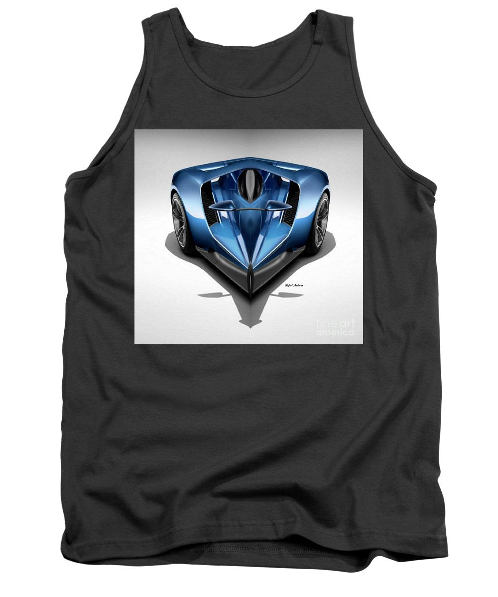 Tank Top - Blue Car 002