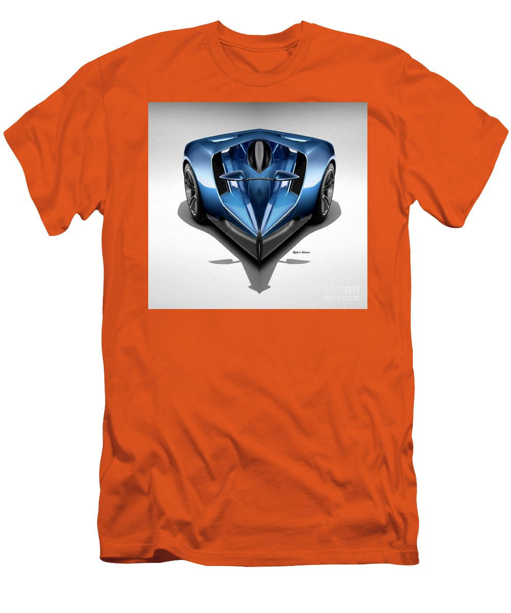 Men's T-Shirt (Slim Fit) - Blue Car 002