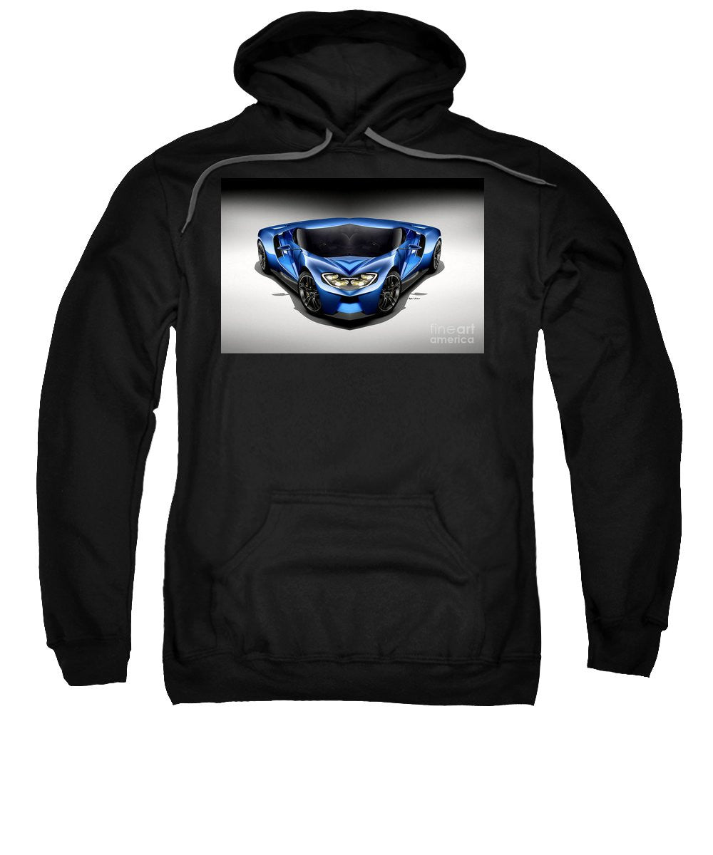 Sweatshirt - Blue Car 003