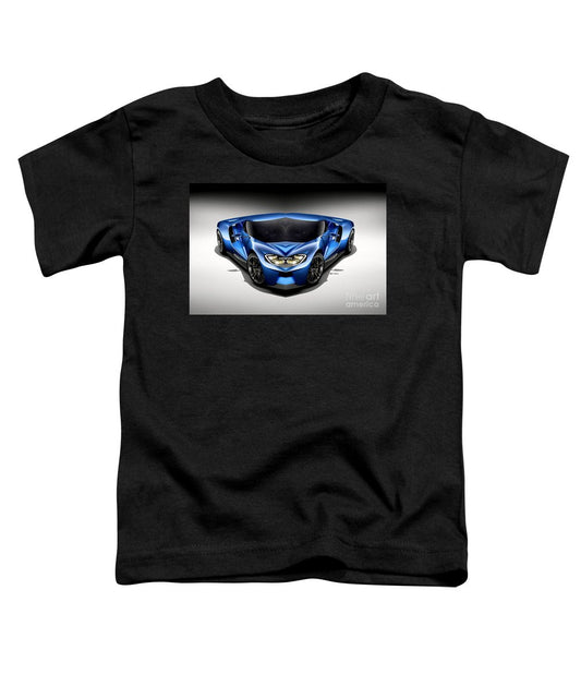 Toddler T-Shirt - Blue Car 003