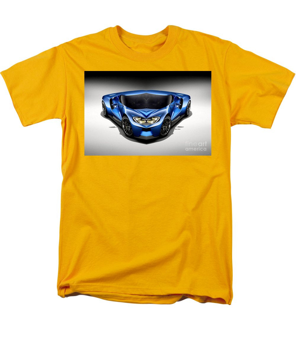 Men's T-Shirt  (Regular Fit) - Blue Car 003