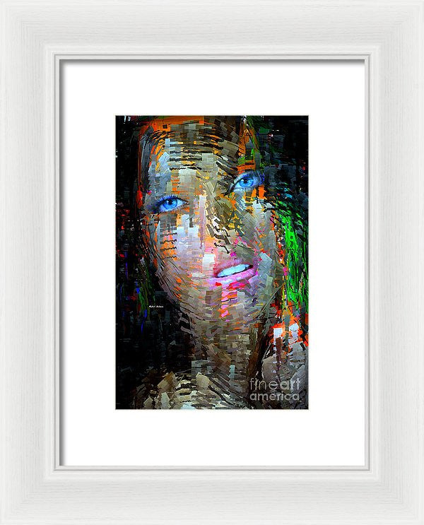 Framed Print - Blue Eyes