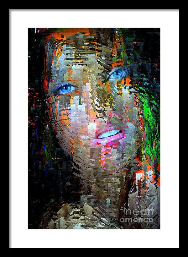 Framed Print - Blue Eyes