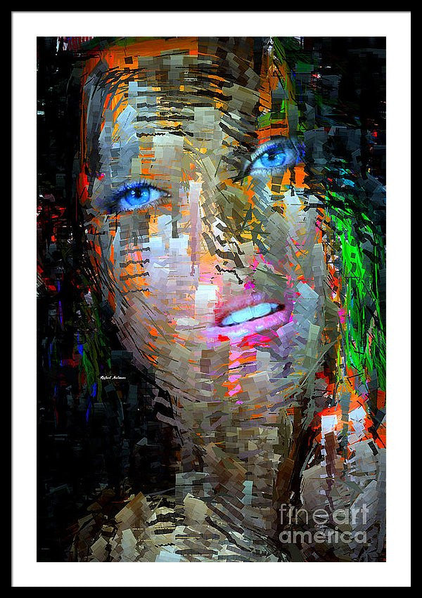 Framed Print - Blue Eyes