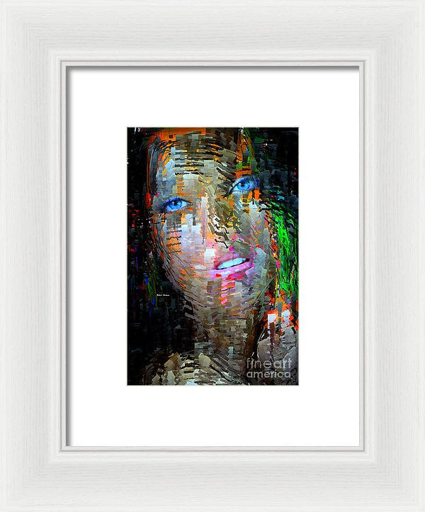 Framed Print - Blue Eyes