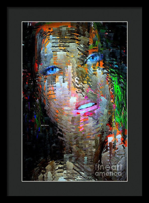 Framed Print - Blue Eyes