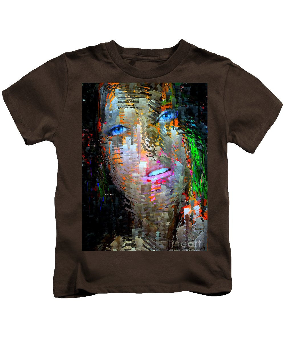 T-shirt pour enfant - Yeux bleus