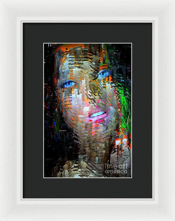 Framed Print - Blue Eyes