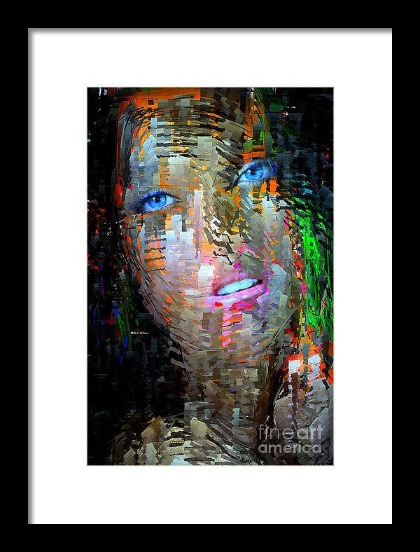 Framed Print - Blue Eyes