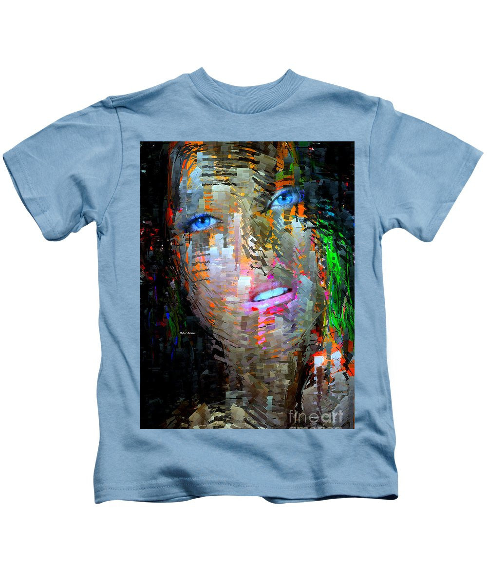 T-shirt pour enfant - Yeux bleus