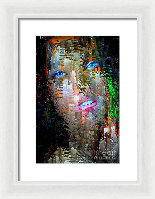 Framed Print - Blue Eyes