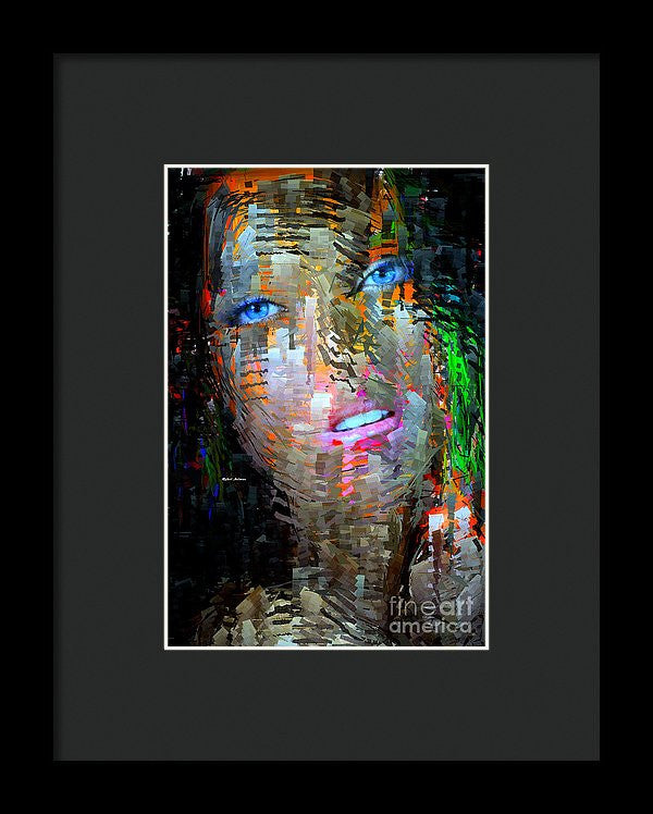 Framed Print - Blue Eyes