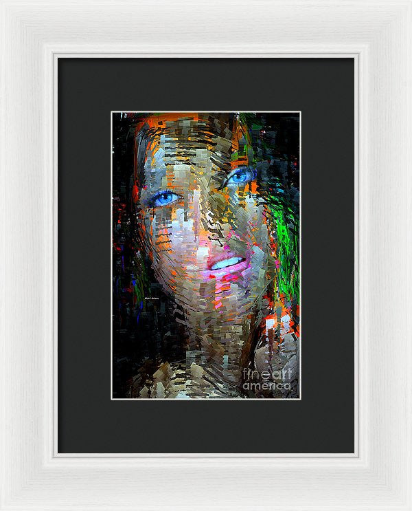 Framed Print - Blue Eyes