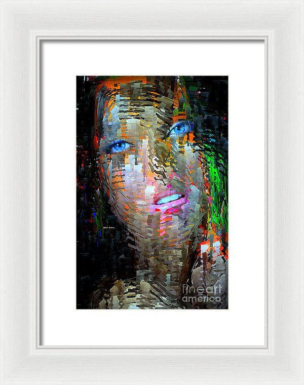 Framed Print - Blue Eyes