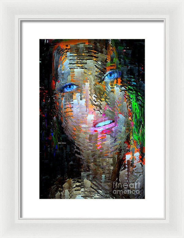 Framed Print - Blue Eyes