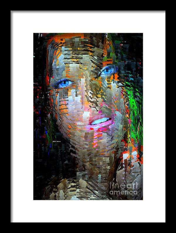 Framed Print - Blue Eyes